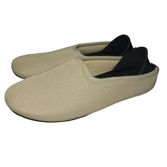 Mahabis Summer Slippers 39 Womens US 8 Slip On Shoes Beige Comfort Loafer Casual - Picture 2 of 16